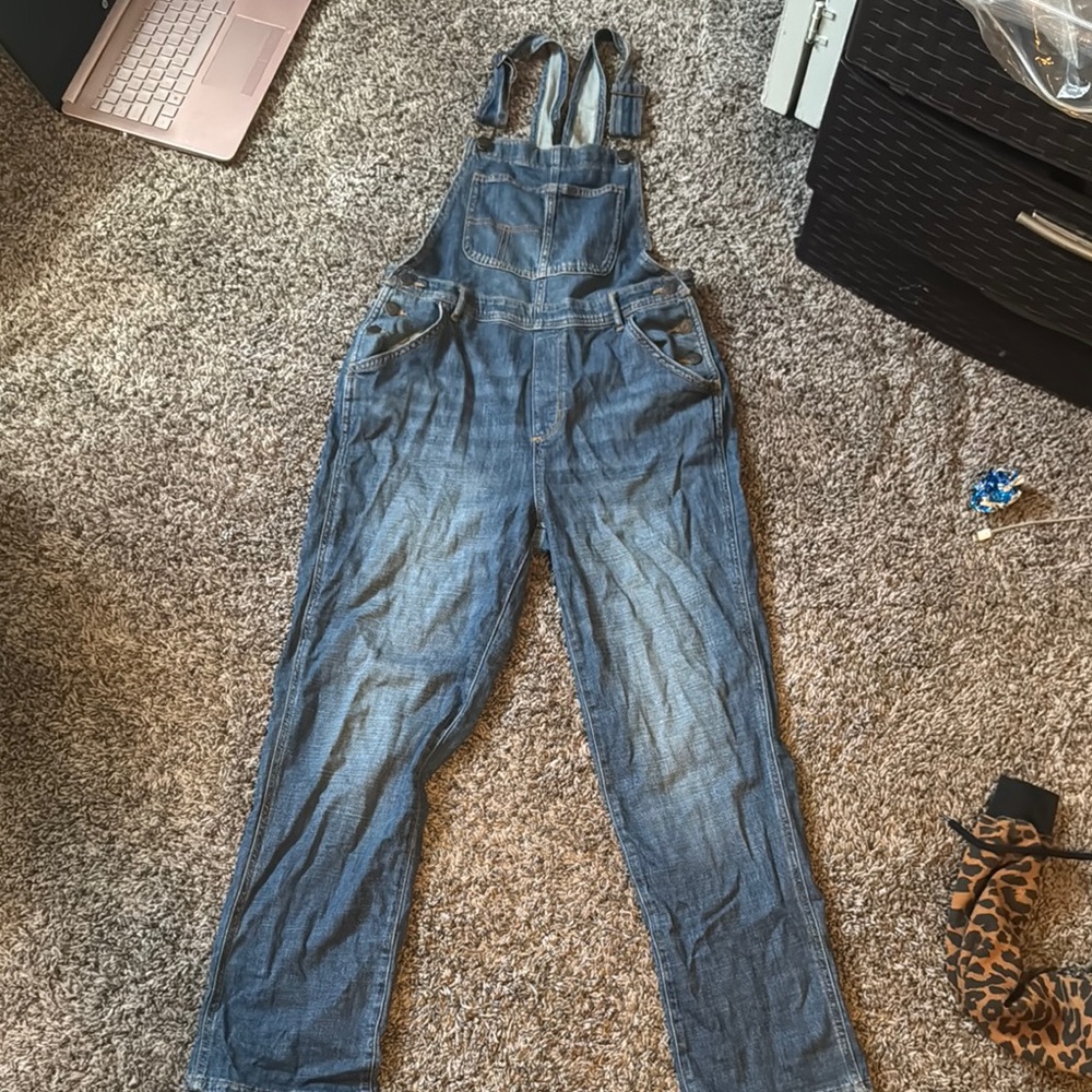 Blue Denim Overalls
